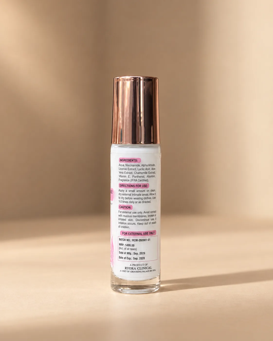 RYORA CLINICAL Intimate Care Roll-On