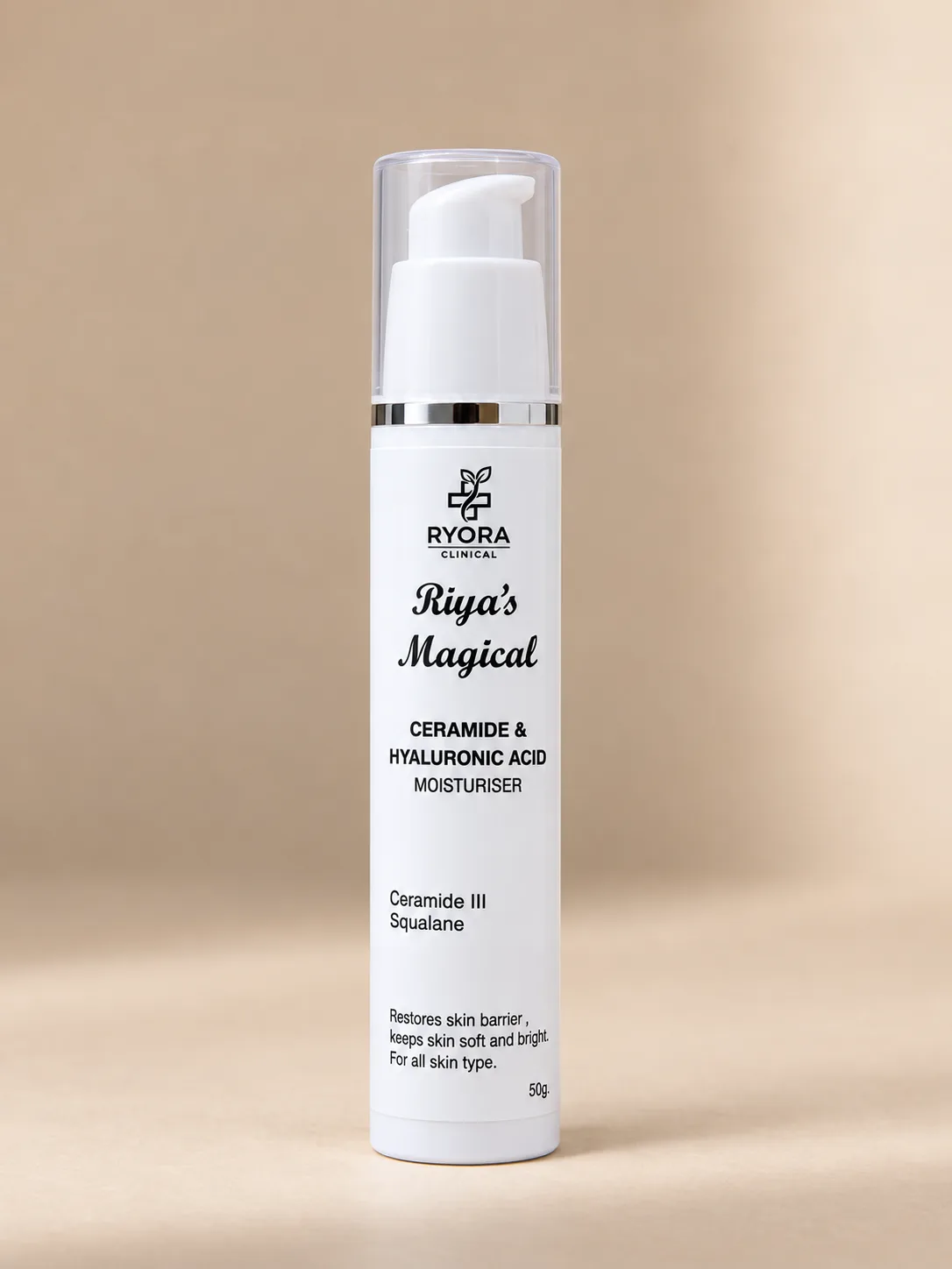 Riya's Magical Ceramide & Hyaluronic Acid Moisturiser