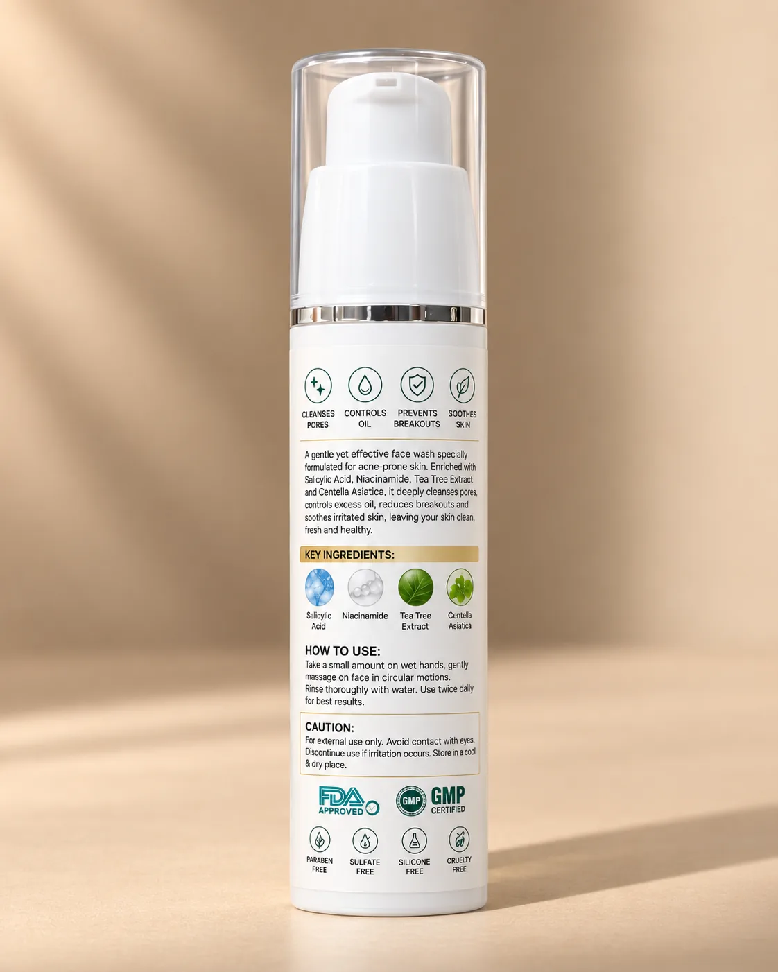 RYORA CLINICAL Acne Face Wash